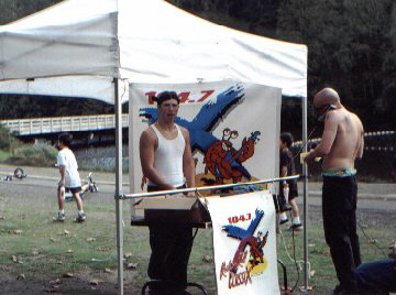 KDUX Disc Jockeys keep the music playing
